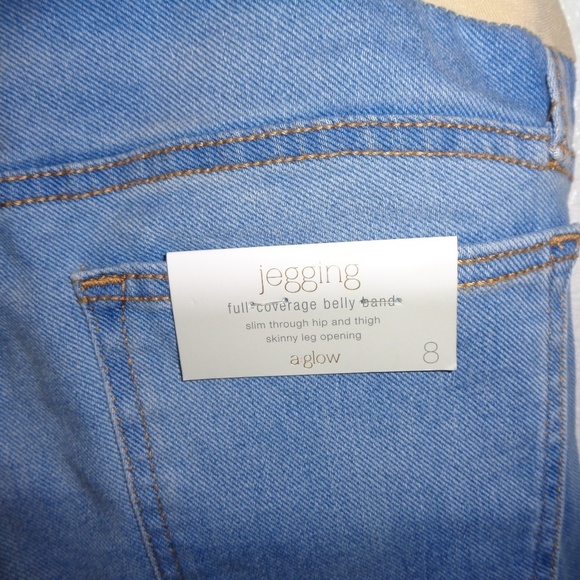 A:glow Maternity Jeggings Size 8 NWT - Picture 4 of 8